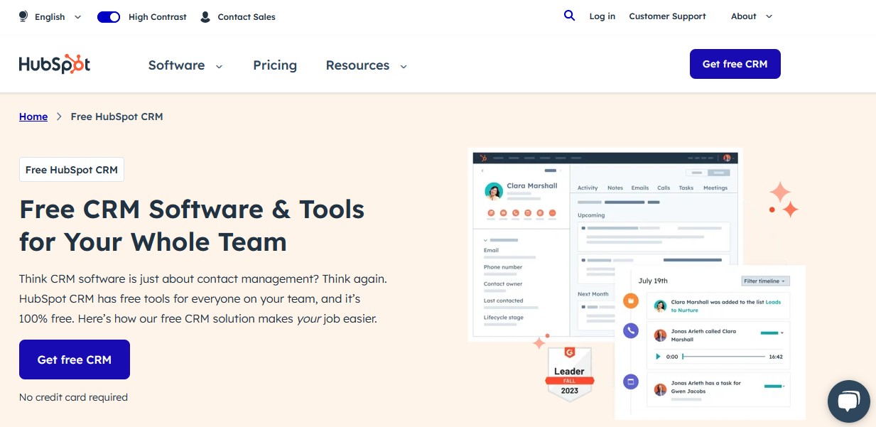 HubSpot CRM Pricing, Features, Reviews and Alternatives